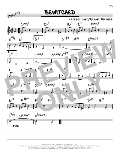 Bewitched [Reharmonized version] von Richard Rodgers (Download) 