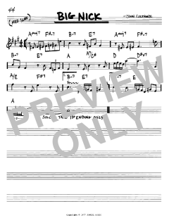 Big Nick von John Coltrane (Download) 