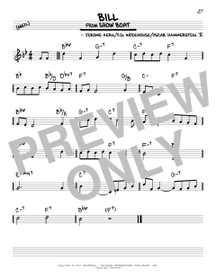 Bill von Jerome Kern (Download) 