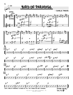 Bird Of Paradise von Charlie Parker (Download) 