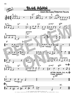 Blue Again von Jimmy McHugh (Download) 