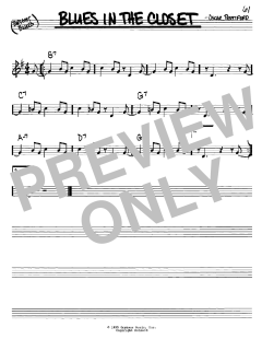 Blues In The Closet von Oscar Pettiford (Download) 