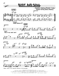 Body And Soul von John Coltrane (Download) 