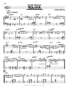 Bolivia von Cedar Walton (Download) 