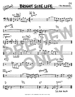 Bright Size Life von Pat Metheny (Download) 