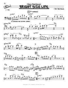 Bright Size Life von Jaco Pastorius (Download) 