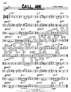 Call Me von Tony Hatch (Download) 