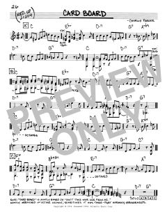 Card Board von Charlie Parker (Download) 