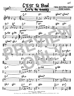 C'est Si Bon von Eartha Kitt (Download) 