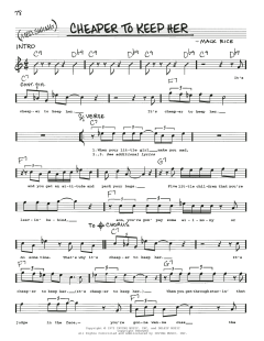 Cheaper To Keep Her von Mack Rice (Download) 