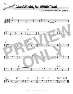 Chinatown, My Chinatown von Jean Schwartz (Download) 