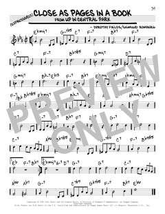 Close As Pages In A Book von Dorothy Fields (Download) 