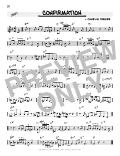 Confirmation von Charlie Parker (Download) 