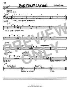 Contemplation von McCoy Tyner (Download) 