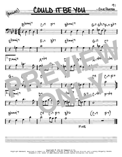 Could It Be You von Cole Porter (Download) 
