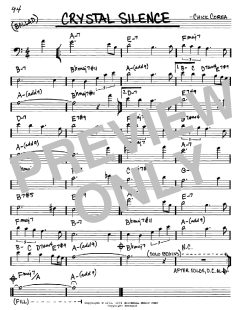 Crystal Silence von Chick Corea (Download) 