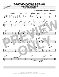 Dancing On The Ceiling von Richard Rodgers (Download) 