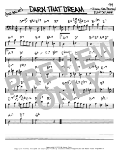 Darn That Dream von Jimmy van Heusen (Download) 