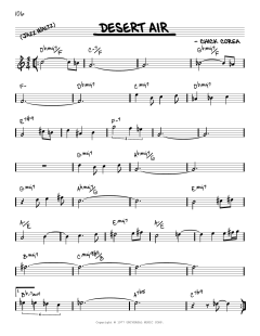 Desert Air [Reharmonized version] von Chick Corea (Download) 