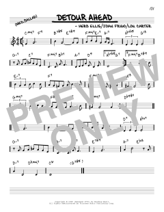 Detour Ahead [Reharmonized version] von Herb Ellis (Download) 