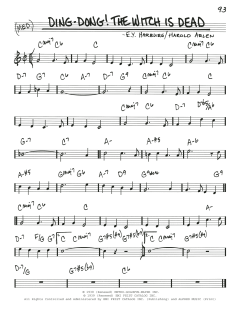 Ding-Dong! The Witch Is Dead von Harold Arlen (Download) 