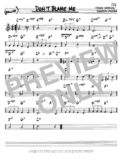 Don't Blame Me von Dorothy Fields (Download) 