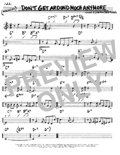 Don't Get Around Much Anymore von Duke Ellington (Download) 