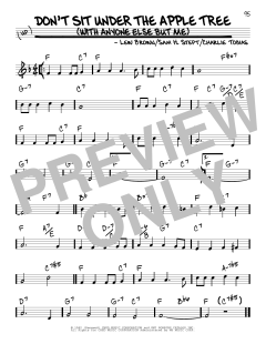 Don't Sit Under The Apple Tree von Lew Brown (Download) 