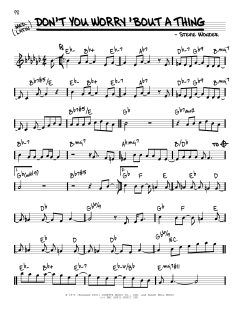 Don't You Worry 'Bout A Thing von Stevie Wonder (Download) 