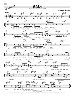 Easy von The Commodores (Download) 