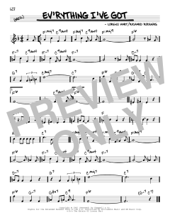 Ev'rything I've Got von Richard Rodgers (Download) 