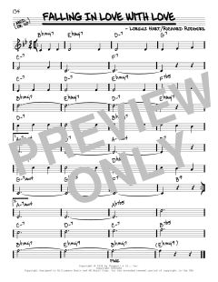 Falling In Love With Love [Reharmonized version] von Richard Rodgers (Download) 