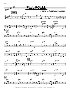 Full House [Reharmonized version] von Wes Montgomery (Download) 