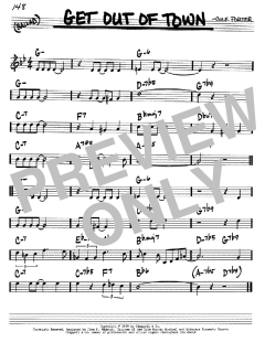 Get Out Of Town von Cole Porter (Download) 