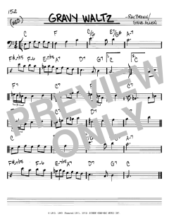 Gravy Waltz von Steve Allen (Download) 