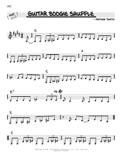 Guitar Boogie Shuffle von The Virtues (Download) 