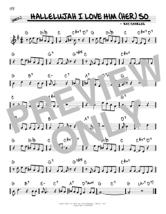 Hallelujah, I Love Her So von Peggy Lee (Download) 