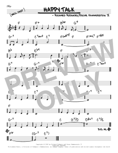 Happy Talk von Richard Rodgers (Download) 