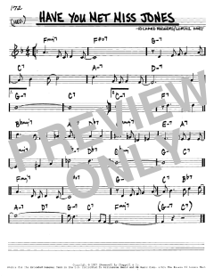 Have You Met Miss Jones? von Richard Rodgers (Download) 