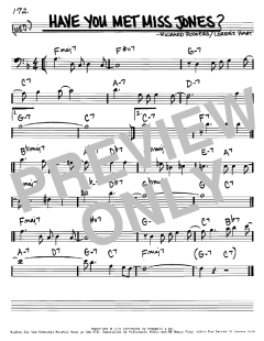 Have You Met Miss Jones? von Richard Rodgers (Download) 