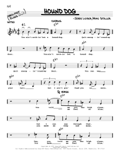 Hound Dog von Elvis Presley (Download) 