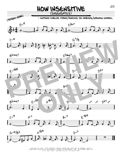 How Insensitive von Antonio Carlos Jobim (Download) 