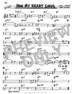 How My Heart Sings von Bill Evans (Download) 