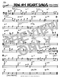 How My Heart Sings von Bill Evans (Download) 
