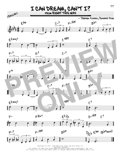 I Can Dream, Can't I? von Sammy Fain (Download) 