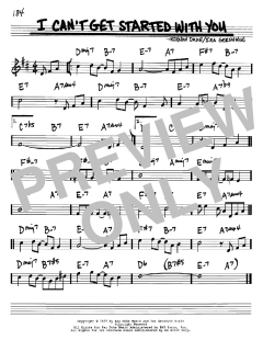 I Can't Get Started With You von Ira Gershwin (Download) 