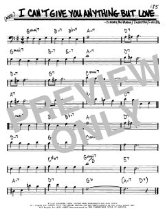 I Can't Give You Anything But Love von Dorothy Fields (Download) 