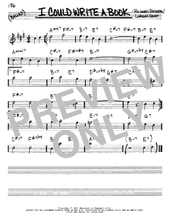 I Could Write A Book von Richard Rodgers (Download) 