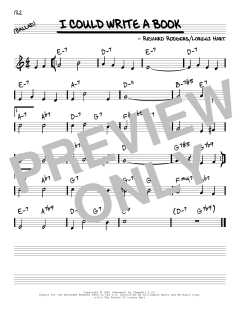 I Could Write A Book [Reharmonized version] von Jerry Butler (Download) 