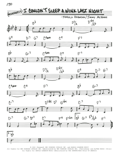 I Couldn't Sleep A Wink Last Night von Jimmy McHugh (Download) 